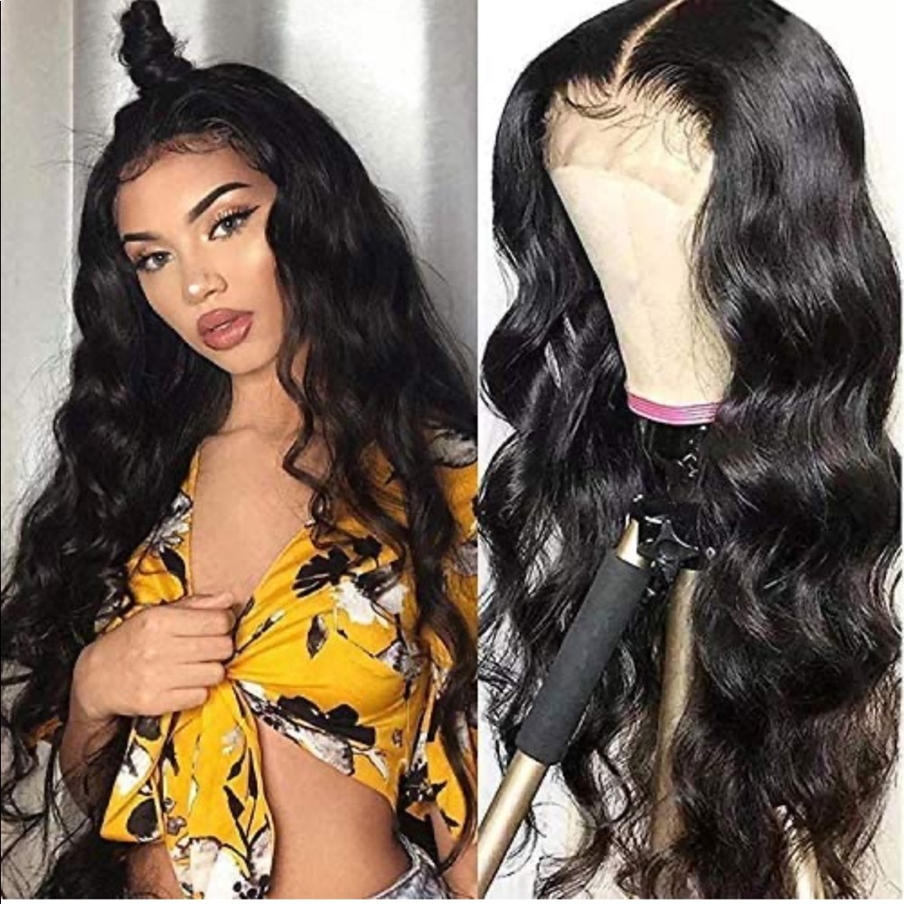 Brazilian Body Wave 4x4 18in Closure Wig